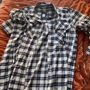 Fashion Nova “Lift Me Up Higher Oversized Plaid Shirt”